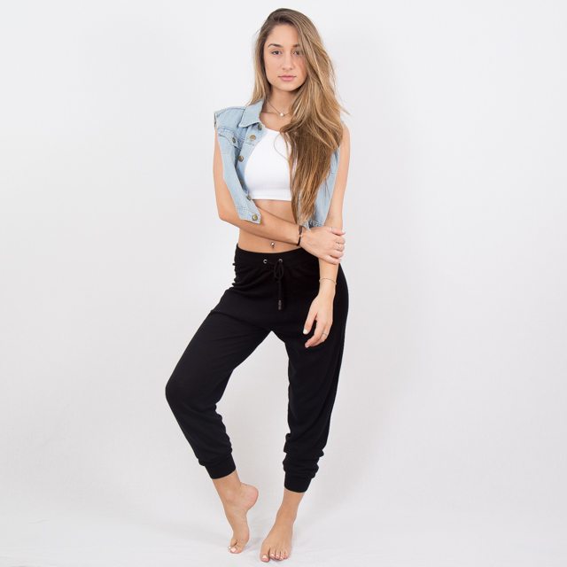 youth black joggers
